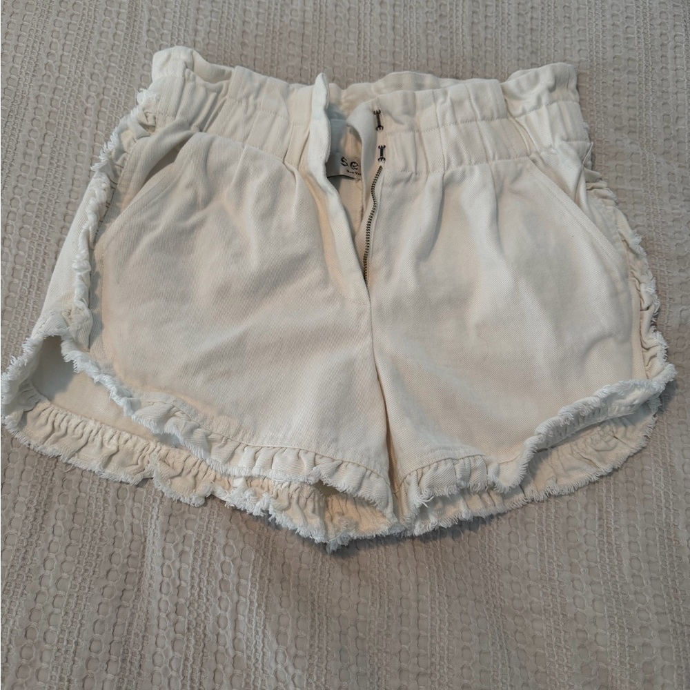 Sea New York High Waist Ruffle Shorts